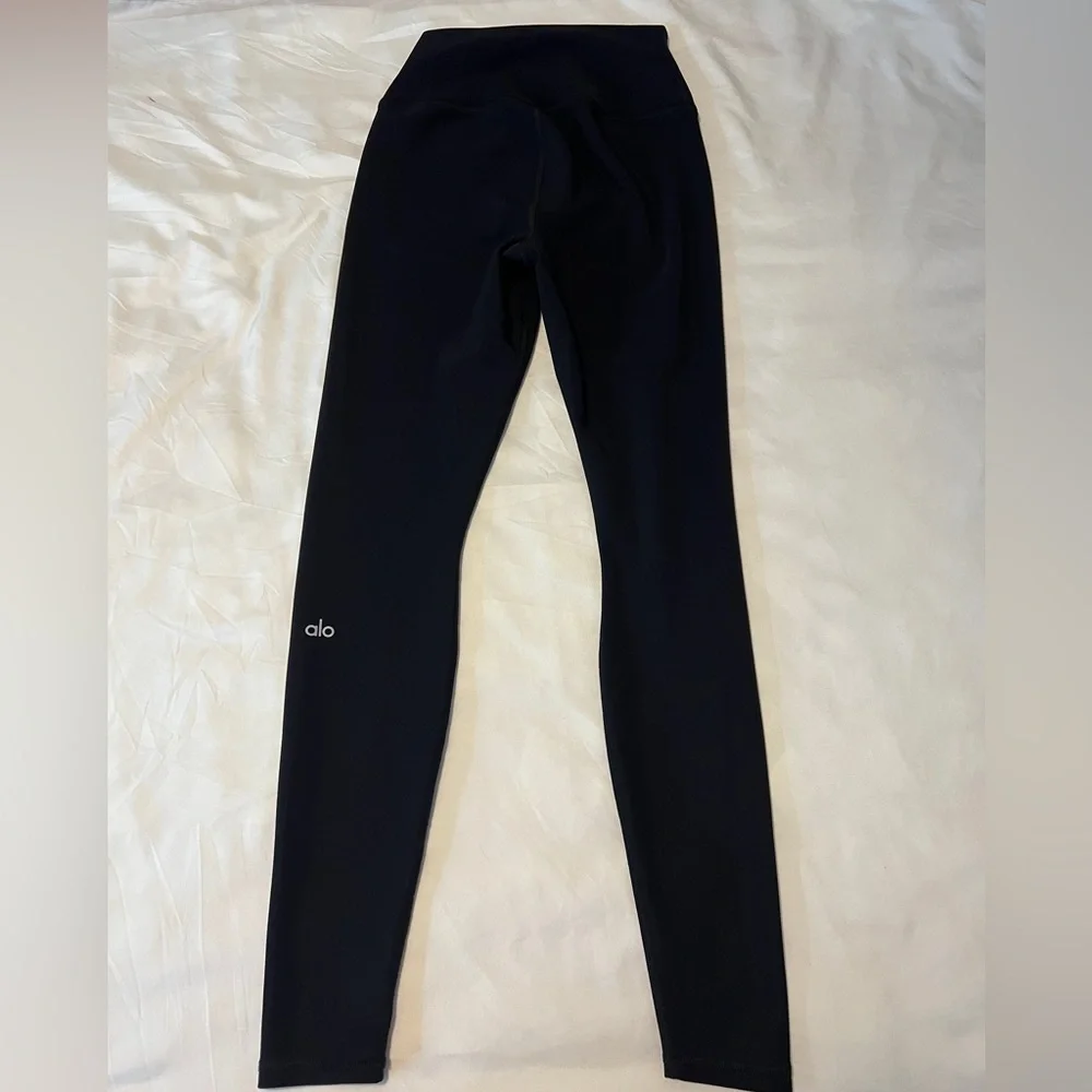 Alo High-Waist Ripped Warrior Leggings